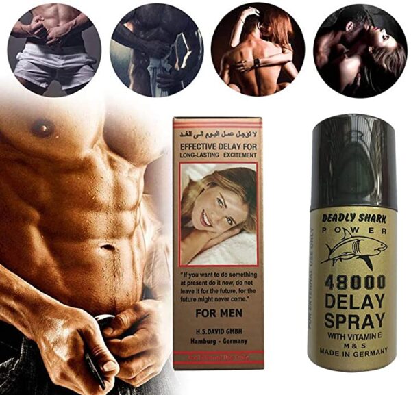 Hupoop ?? Shark Deadly48000 Overspeed Spray Reduces Male Delayed Ejaculation