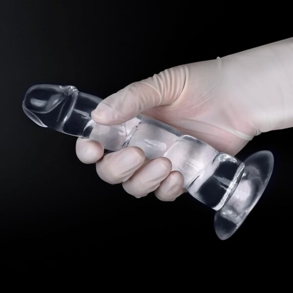 LEQC Realistic Clear Dildo for Beginners