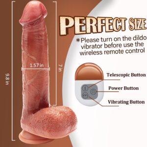 Thrusting Dildo Vibrator Sex Toys for Women